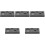 5Pcs High-Temperature Black Graphite Molds for Metal Casting 4