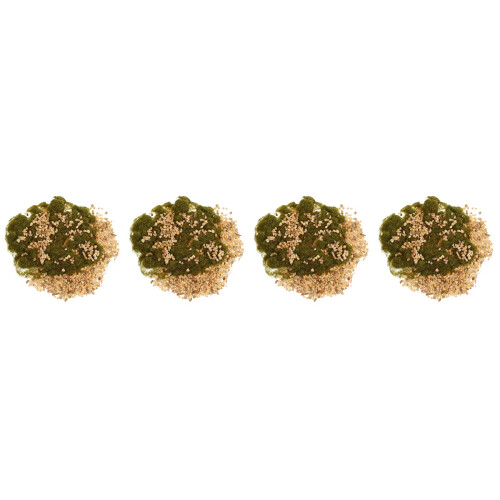 4Sets Nylon Grass Powder and Stone Set for Sand Table and Craft Decor 2