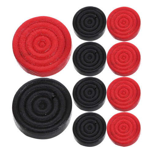 96Pcs Wooden Backgammon Chess Pieces Lightweight Replacement Checkers 1