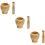 3Sets Wooden Grinding Tools Yellow Solid Wood Pestle for Spices 8