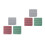 6Pcs Silicone Heat Resistant Mat Thickened Table Mat Assorted Colors 3