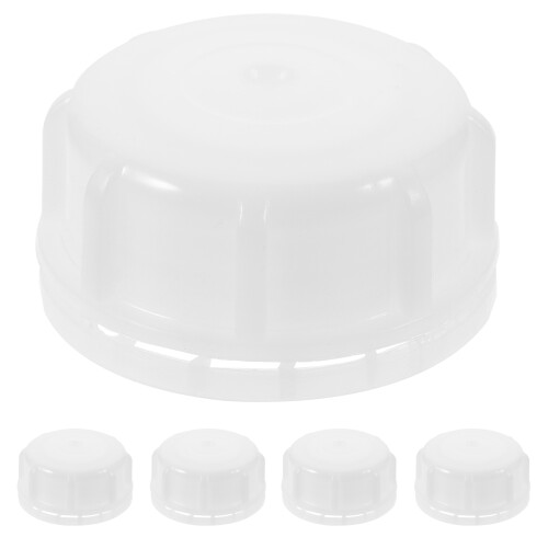 48St Plastic Gasdop Witte Coarse Thread Gasblik Vervanging 1