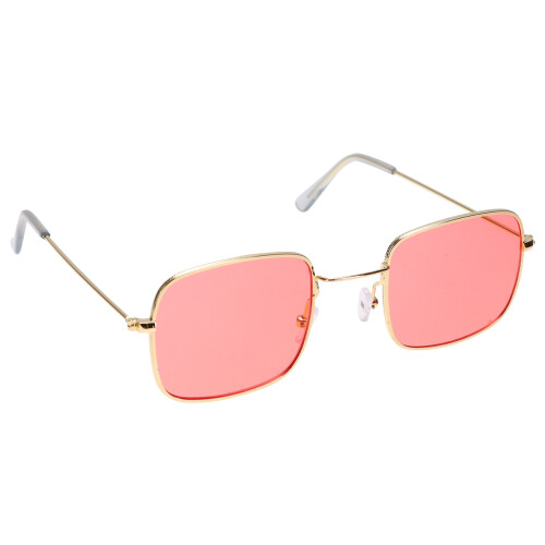 2St Modieuze Multi Kleurige Zonnebril Vierkant Design Dames 1