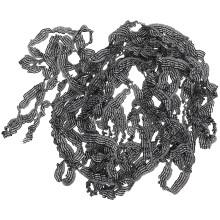 Geplooide Elastische Ruffle Band Zwart Wit Voor Dekbed En Kussen
