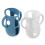 6Pcs Silicone Baby Bottle Sleeve Protector with Handle for Nursery Use 2