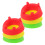 18Pcs Space-Saving Plastic Volleyball Basketball Display Stand Holder 3