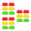 18Pcs Space-Saving Plastic Volleyball Basketball Display Stand Holder 7