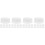 48St Plastic Gasdop Witte Coarse Thread Gasblik Vervanging 6