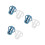 6Pcs Silicone Baby Bottle Sleeve Protector with Handle for Nursery Use 7
