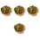 4Sets Nylon Grass Powder and Stone Set for Sand Table and Craft Decor 2