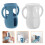 6Pcs Silicone Baby Bottle Sleeve Protector with Handle for Nursery Use 10