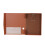 3Pcs Brown PU File Clipboards Lightweight A4 Paper Holders for Work 1