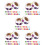 Paper Reward Stickers Assorted Adhesive for Education 9