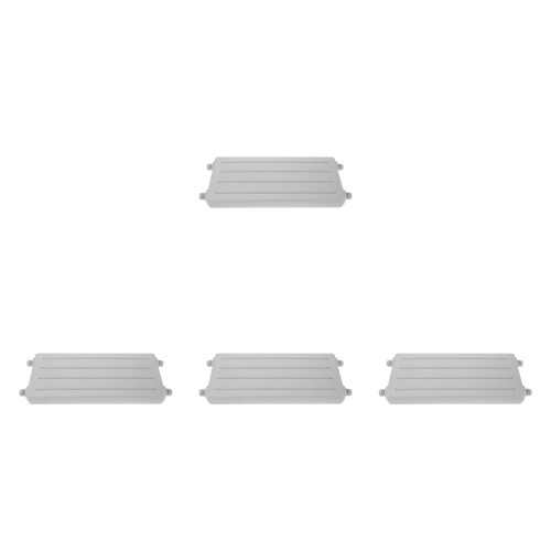 4Pcs Dark Grey Plastic Slide Step Replacement for Kids Playset Outdoor 2