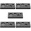 5Pcs High-Temperature Black Graphite Molds for Metal Casting 9