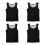 4St Sneldrogend Workout Zweetvest Met Buikcorrigerend Effect 8