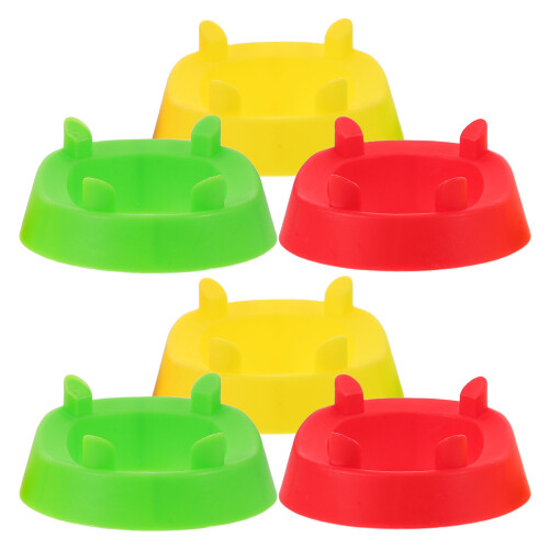 18Pcs Space-Saving Plastic Volleyball Basketball Display Stand Holder 1