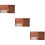 3Pcs Brown PU File Clipboards Lightweight A4 Paper Holders for Work 8