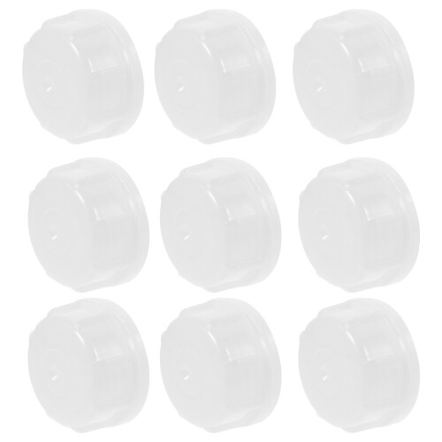 48Pcs White Plastic Can Caps Replacement for Gasoline Cans Seal 1