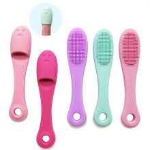 5-Pack Zachte Siliconen Handmatige Gezichtsreinigingsborstels, Scrubber voor Effectieve Reiniging