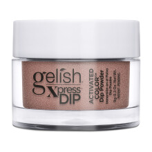 Gelish Xpress Powder Dip Collection (No Way Rose) Polvere Unghie Beige, Colore Vivo, Qualità Professionale