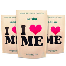 Set di 3 Latika Soak - Bagni con Avena, Latte e Miele per Amore e Cura di Sé
