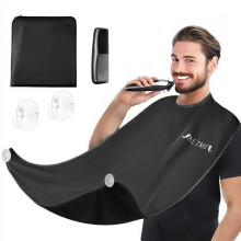 IALTMEI Baard Schort, Waterdicht en Ademend, Baard Trim Catcher voor Mannen