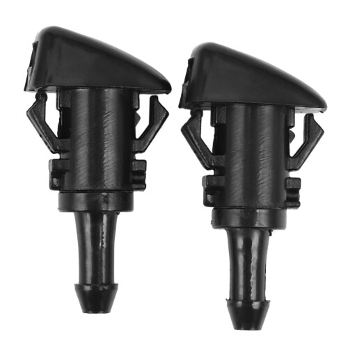 2pcs Car Front Windshield Wiper Water Spray Nozzle For 07-12  Caliber 1