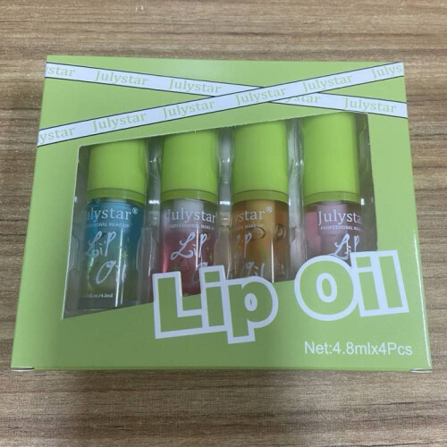 Julystar 4x4.8ml Brillo labial multicolor Ø2.137.8cm 2