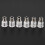 6-Pack E12 to E14 White Bulb Converter LED Light Holder Lamp Adapter Socket Changer High Quality 7