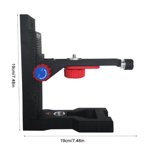 Laser-Level Magnetic Bracket L-Shape Adjustable 5/8Inch Mount Adapter  Laser-Positioning Base 2