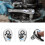 57Pcs Socket Wrench Auto Repair Tool Set Batch Ratchet Wrench Repair Tool Multi-Function Toolbox Hardware Tools 4