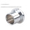 12Pcs Rhodium Plated RCA Protection Cap Short Circuit Socket Phono Connector RCA Shielding Socket Protect Cover,Silver 9