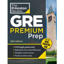 Princeton Review GRE Premium Prep 36th Edition by Princeton Review Pap