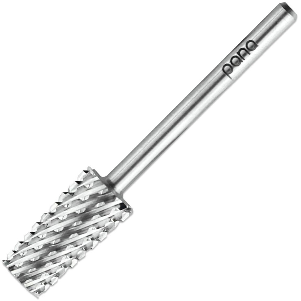 Pana Premium 3/32" Tapered Barrel Carbide Nail Bit -For Electric Dremel Drill Machine, Nail Art Design, Manicure, Pedicure, Nail File, Cuticle Clean E