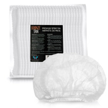 Bronze Tan Hair Nets for Spray Tanning or Food Service - Spray Tanning Supplies - Essential for Sunless Tanning -Perfect for Salons and Home Use - Pro