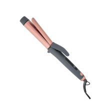 Hairitage Curl Envy Hair Curling Iron 1 1/4 Inch - Ceramic Tourmaline Curling Iron 1.25' Barrel - Silky Smooth + Bouncy Curls - 4 Digital Heat Setting