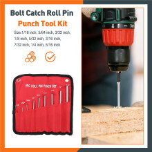 9-Piece Set- Punch Round Punch Pieces Roll Pin Punch Set Tool Bolt Catch Roll Pin Punch Tool Kit