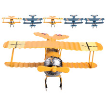 12Stk Mini Eisen Flugzeug Modell Bunt Spielzeug Und Raumdeko