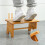 Toilettenhocker Rutschfester Tritthocker Kleiner Holztreppenhocker 4