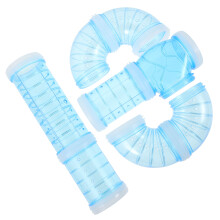4Sets PVC-Tunnel Für Hamster, Mäuse Und Kleine Nagetiere