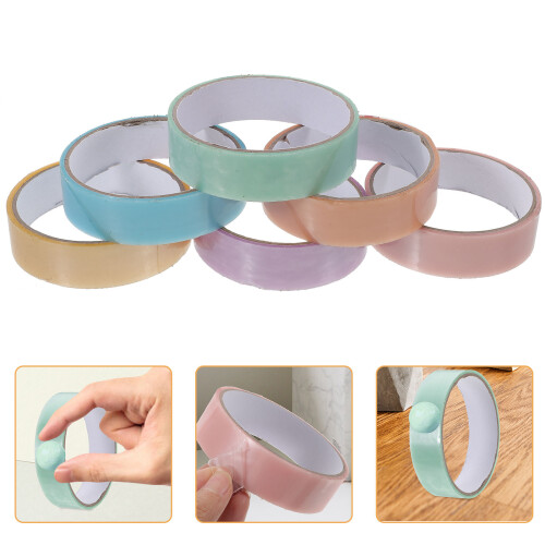 24Rouleaux Rubans Adhésifs Décompression Créatifs Pour Jouets Enfants