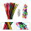 400Pcs Colored Pipe Cleaners Craft Materials Assorted Chenille Stems 11