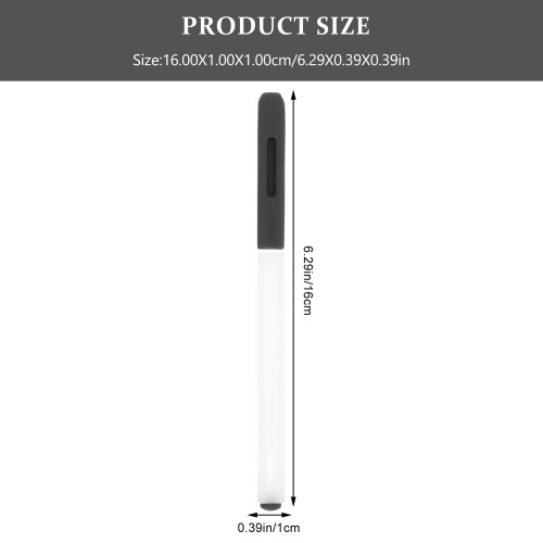 Pencil Protective Covers Sleeve Translucent Holder For Keyboard Black 2