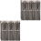 2Pièces Carreaux Argent Design Moderne Pour Décoration Murale 5