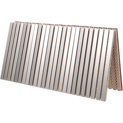 2Pièces Carreaux Argent Design Moderne Pour Décoration Murale 1