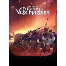 The Art of The Legend of Vox Machina by Meredith Kecskemety Hardcover