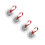 2Paires Mini Cymbales Doigt Argent Compactes Pour Danse 8