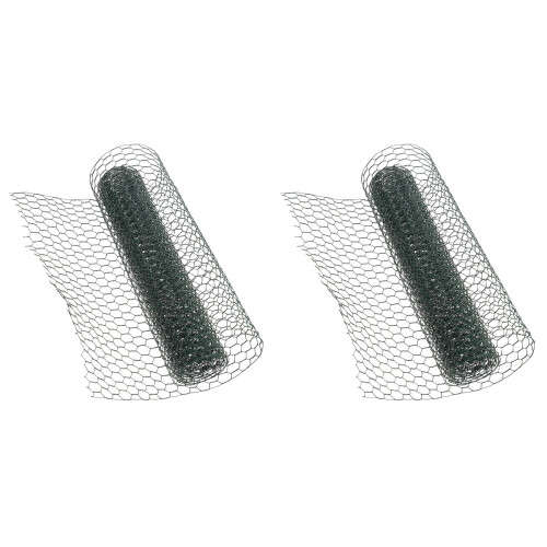 2Pièces Filet Fer Galvanisé Vert Pour Animaux Bricolage 2