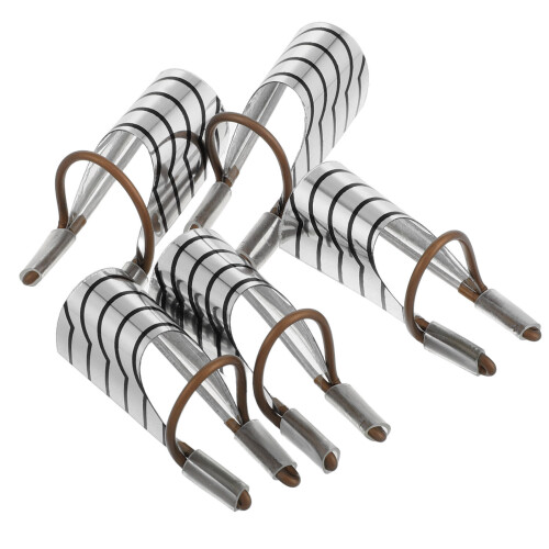 15Pièces Formes Extension Ongles Aluminium Durable Argent DIY